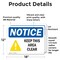 Signmission Safety Culture Sign, 18 in Width, Vinyl Decal, Rectangle OS-2PACK-NS-D-1218-L-15871 - alternate 3